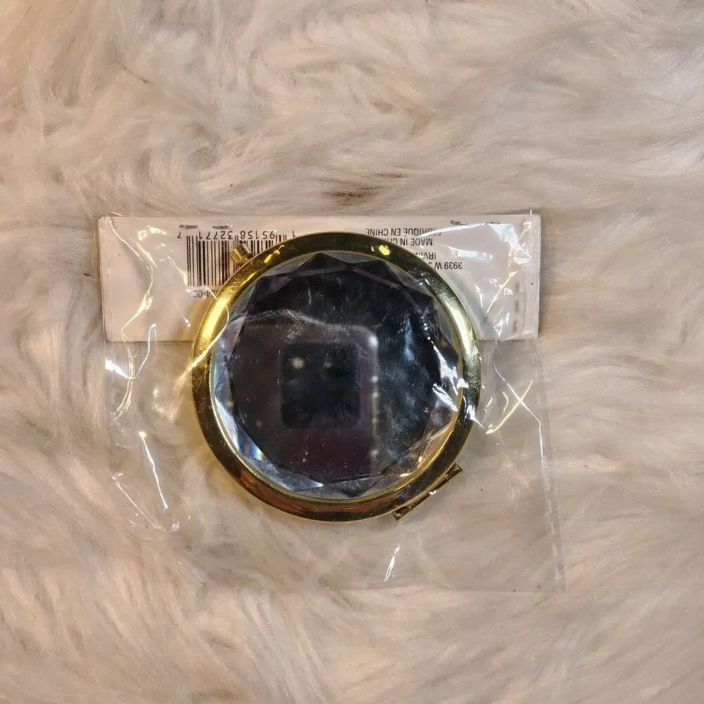 Gold Compact Mirror NWTS/YT1